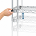 Thumbnail image #3 for Metro Super Adjustable Super Erecta 24 x 18 Inch Wire Shelf, Stainless Steel Finish