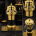 Thumbnail image #3 for Glastender Zeus 3-Faucet Glycol-Cooled Draft Dispensing Tower, Brass Finish