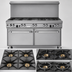 Thumbnail image #3 for Southbend Ultimate 60-Inch Gas Restaurant Range with 8 Open Burners, Standard Oven, and Cabinet Base