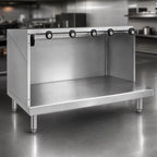 Thumbnail image #3 for Imperial (Middleby) ICBS-6027 60-Inch Stainless Steel Equipment Stand with Undershelf, 27-Inch Deep, 13-Inch High