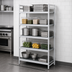 Thumbnail image #3 for Fermostock 5-Tier Stationary Polymer Shelving Starter Unit, 47