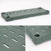 Thumbnail image #3 for Eagle Group Quik-Set Solid Shelf with Louvered Top, 36 x 24 Inches, 16 Gauge Galvanized Steel, Green Epoxy Finish