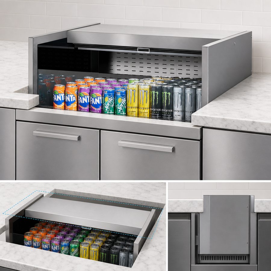 Low-Profile Drop-In Design
