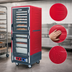 Thumbnail image #3 for Metro C5 3 Series Insulation Armour Full-Height Heated Holding Cabinet with Dutch Clear Doors