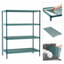 Thumbnail image #3 for Metro Super Erecta Pro 18 x 48 x 74 Inch Stationary Starter Unit with 4 Shelves and Removable Polymer Mats
