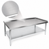 Thumbnail image #3 for John Boos 18 x 24 x 24-Inch 16-Gauge Stainless Steel Equipment Stand with Adjustable Undershelf