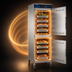 Thumbnail image #4 for Alto-Shaam 1000-UP Halo Heat Mobile Double-Compartment Heated Holding Cabinet