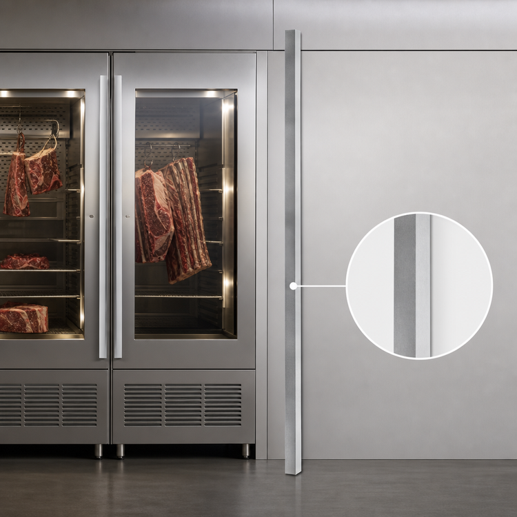 Product image #3 for DRY AGER USA Stainless Steel Side-By-Side Integration Moulding for UX1500 / UX1550 PRO (S) Curing Cabinets
