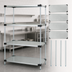 Thumbnail image #3 for Quantum 60-Inch W x 18-Inch D x 86-Inch H Stationary Solid Shelving Starter Kit