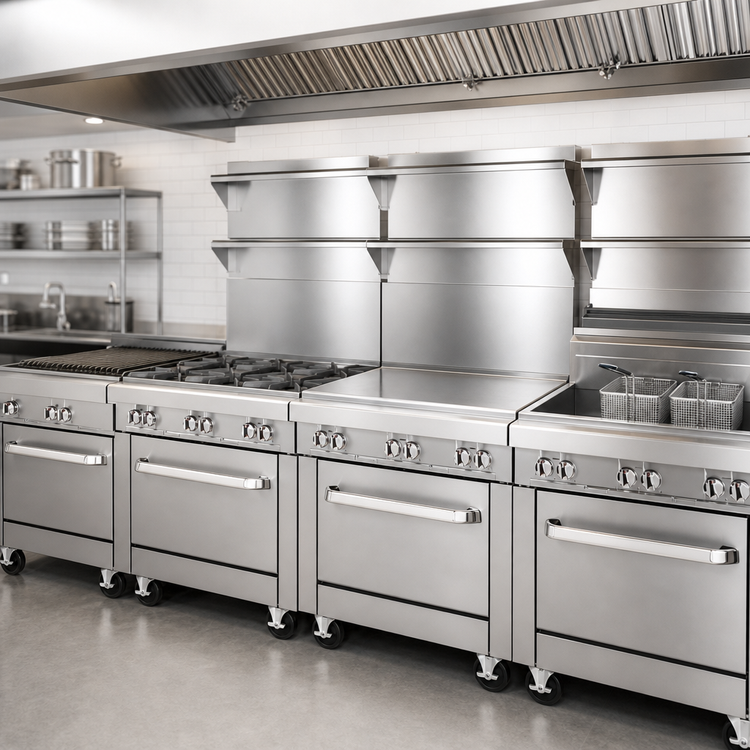 Product image #3 for Southbend Platinum Heavy Duty 32-Inch Modular Solid Top Spreader Plate, Stainless Steel