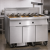 Thumbnail image #3 for Imperial Electric Floor Model 6-Tank Fryer with Built-In Filter System and Dump Station, 75 lb. Capacity Each