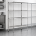 Thumbnail image #3 for Metro Super Erecta 36 x 24 x 63 Inch 4-Shelf Stationary Starter Wire Shelving Unit, Super Erecta Brite Finish