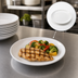 Thumbnail image #4 for American Metalcraft 12-Inch Round White Melamine Serving Plate
