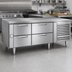 Thumbnail image #3 for Garland Polar Cuisine UN17C60 60 Inch Two-Section Refrigerated Base with (2) 19