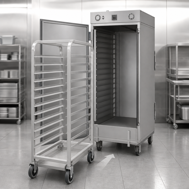 Product image #3 for Carter-Hoffmann RTB202S Roll-In Heated Holding Cabinet for Blodgett & Houno Racks