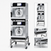 Thumbnail image #3 for Convotherm Open Base Stacking Stand with Casters for Two 6.10 MINI Ovens