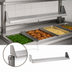 Thumbnail image #3 for Eagle Group 48-Inch x 8-Inch Removable Stainless Steel Dish Shelf for HT3 Hot Food Table