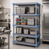 Thumbnail image #3 for Quantum Millenia 24-Inch Wide x 21-Inch Deep x 74-Inch High Polymer Stationary Starter Shelving Unit