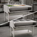 Thumbnail image #3 for Eagle Group SHT3-208-X 48-Inch Sealed Well Electric Hot Food Table, Open Base, 3 Wells