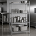 Thumbnail image #3 for Advance Tabco Special Value Series Heavy Duty Chrome Plated Wire Shelf, 54 x 21 Inches