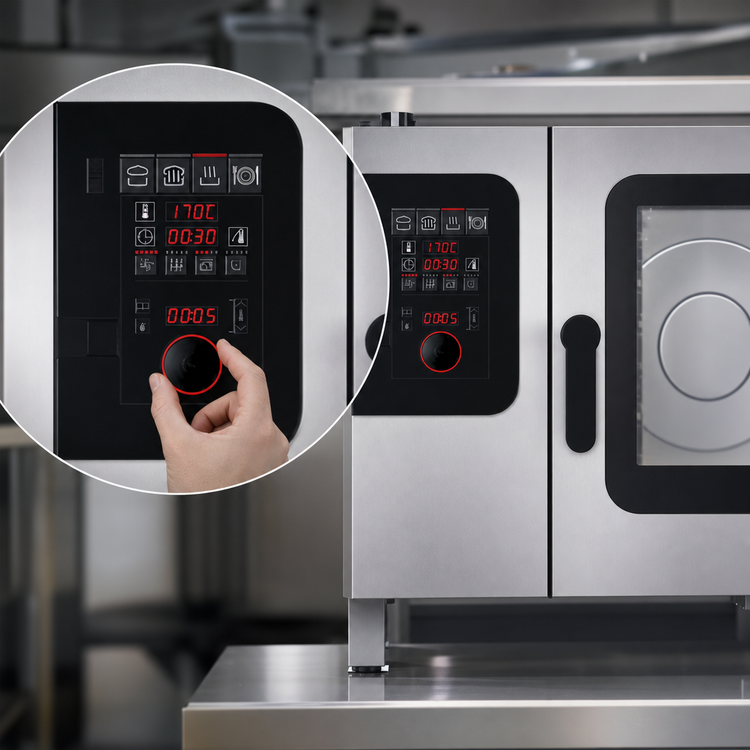 Product image #3 for Convotherm C4 EasyDial Maxx Pro 6.10 Electric Boiler Combi Oven/Steamer