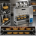 Thumbnail image #3 for Antunes Gold Standard Vertical Dual-Belt 3-Lane Conveyor Toaster with Tall Bun Feeder