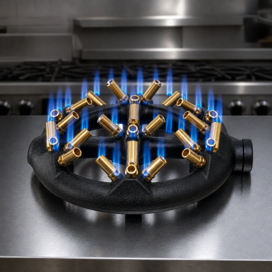 23-Tip Burner Design