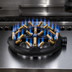 Thumbnail image #3 for Town Commercial Range Replacement 23-Tip Natural Gas Jet Burner with Pilot, 90,000 BTU, for SR-24G/SR-24M/SR-24C