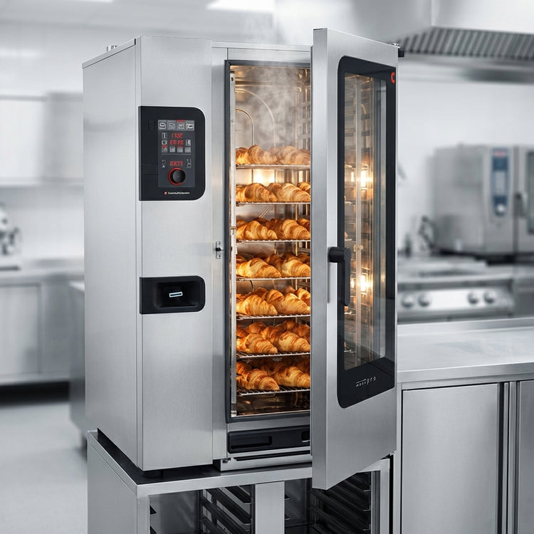 Product image #2 for Convotherm C4eD 20.10EB-N EasyDial 20-Pan Full-Size Electric Boiler Combi Oven
