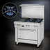 Thumbnail image #3 for Southbend Ultimate 36-Inch Gas Restaurant Range with 4 Open Burners, 12-Inch Left Griddle and Standard Oven