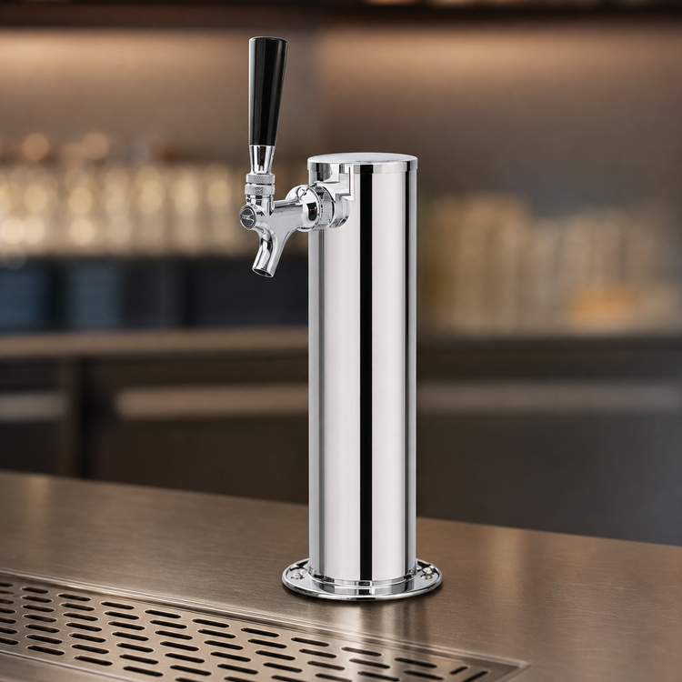 Product image #3 for Micro Matic USA D4743T Countertop Air-Cooled Single-Faucet Draft Beer Tower