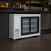 Thumbnail image #3 for Atosa Shallow Depth Back Bar Cooler with 2 Sliding Glass Doors, 48-Inch, 11.5 Cu. Ft.