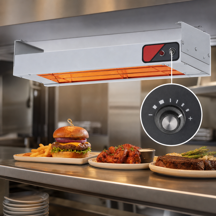 Product image #3 for Nemco 60-Inch Single Infinite-Control Unlighted Strip Heater