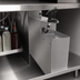Thumbnail image #3 for Glastender 6-Inch Underbar Stainless Steel Soda Gun Holder with Integral Drip Pan