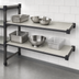 Thumbnail image #3 for Cambro Camshelving Elevation 21 x 48-Inch Wall-Mounted Solid Add-On Shelf Kit