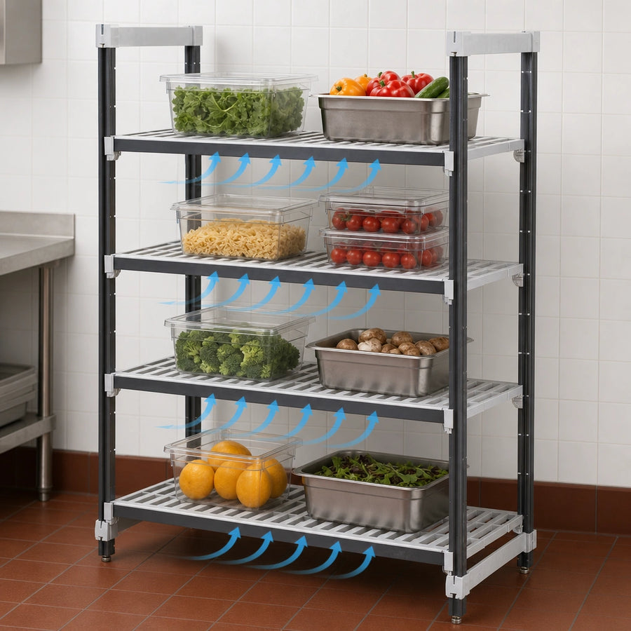 Vented Shelf Plates