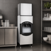 Thumbnail image #3 for Ice-O-Matic ICE Series CD40022 Floor-Model Cube Ice Dispenser, 120 lb Storage, Push Dispense, 115V