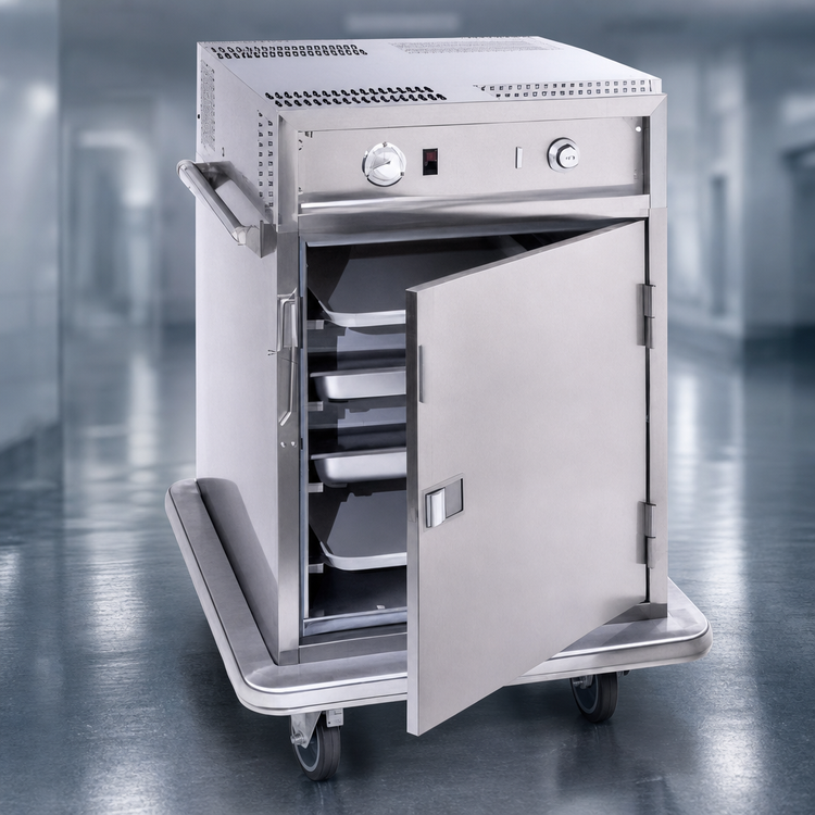 Product image #3 for Carter-Hoffmann Heavy-Duty Correctional Mobile Heated Holding Cabinet with Universal Slides