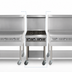 Thumbnail image #3 for Imperial Spec Series Heavy Duty 24-Inch Modular Gas Add-A-Unit Range with (2) Hot Tops