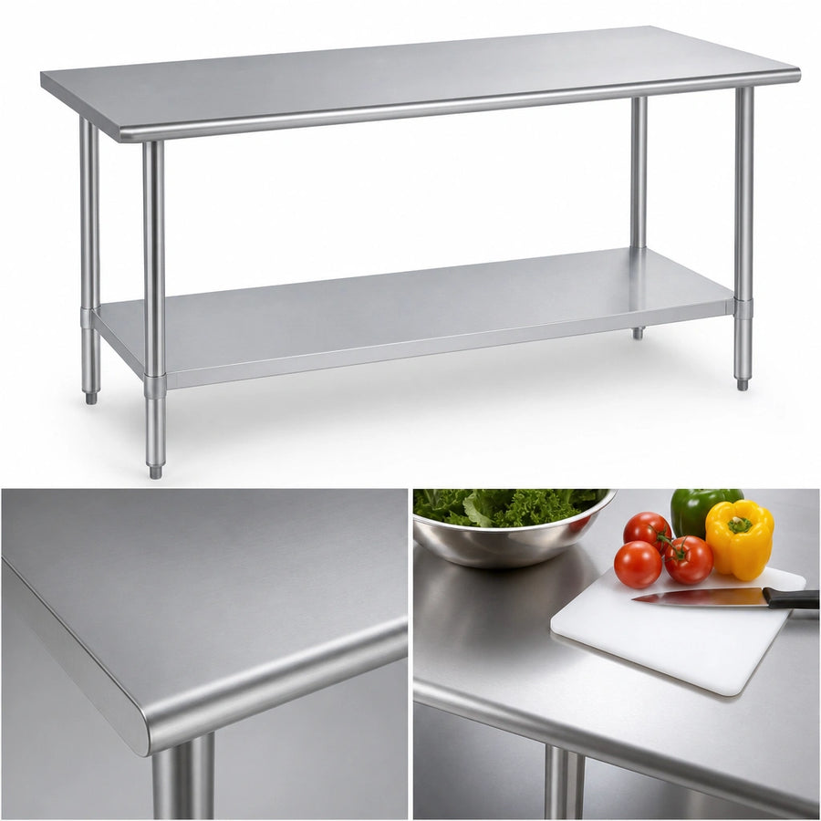 14-Gauge Stainless Steel Top
