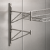 Thumbnail image #3 for Eagle Group 18-Inch Stainless Steel End Shelf Bracket for Adjustable Post Wire Wall Mounts