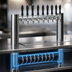Thumbnail image #3 for Perlick Avenue H-Pipe 12-Faucet Glycol-Cooled Countertop Draft Beer Tower, Stainless Steel