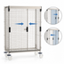 Thumbnail image #3 for Super Erecta Stainless Steel Security Unit with Sliding Doors, 52-3/4 x 28-1/2 x 62 Inches