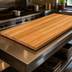 Thumbnail image #3 for John Boos Appalachian Red Oak Island Countertop, 96 x 27 x 1-1/2 Inch, Varnique Finish