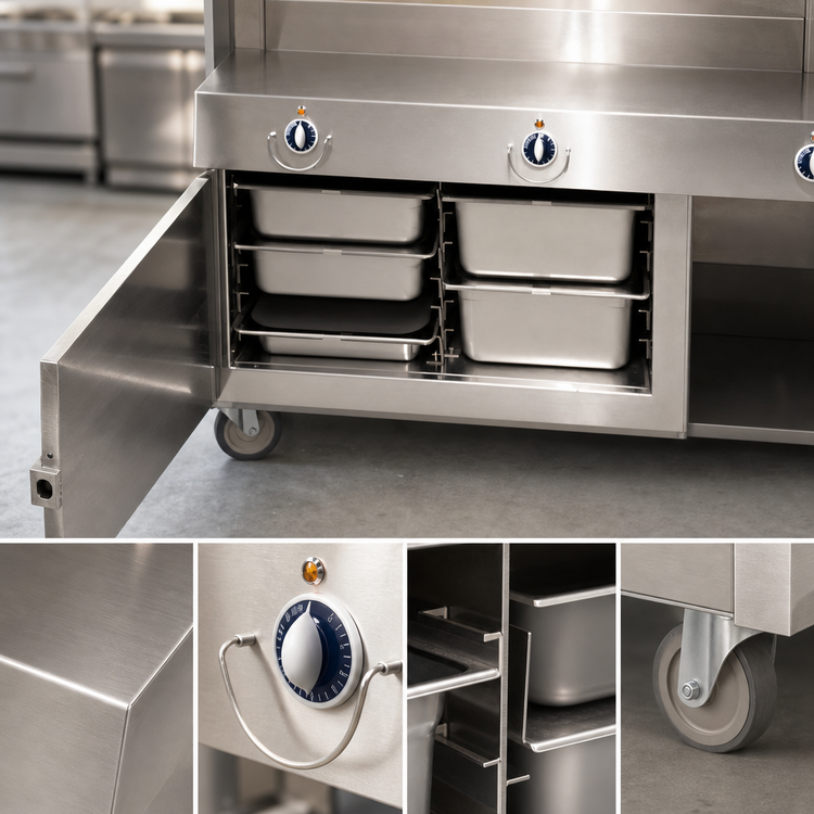 Product image #3 for Duke HTD-BASE-M 30-Inch Heat-In-Base Unit