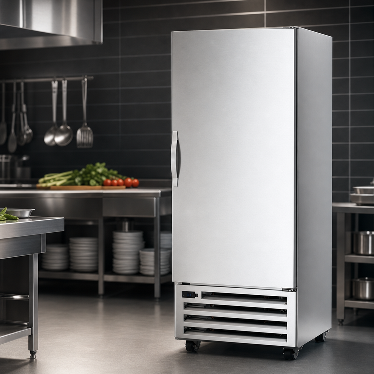 Product image #3 for Beverage-Air RI18HC One-Section Solid Door Bottom-Mount Reach-In Refrigerator, 16.85 Cu. Ft.