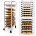 Thumbnail image #3 for Winco Full-Height Mobile Aluminum Sheet Pan Rack, 20 Full-Size / 40 Half-Size Pan Capacity