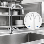 Thumbnail image #3 for Fisher 30150 Brass Deck-Mount Manual Faucet with 12-Inch Swivel Gooseneck Spout, Single-Hole Lever Handle