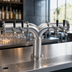 Thumbnail image #3 for Krowne KPY-4S Countertop Four-Faucet Glycol-Cooled Pipe Y-Tower Beer Tower, 30-Inch Overall Length