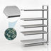 Thumbnail image #3 for Cambro Camshelving Elements XTRA Stationary Solid Add-On Shelving Unit, 24-Inch Deep x 42-Inch Wide x 84-Inch High, 5-Shelf